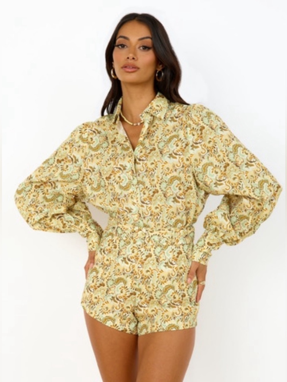 Charlie Holiday Forest Paisly Harper Shirt size xl size 10 NWT